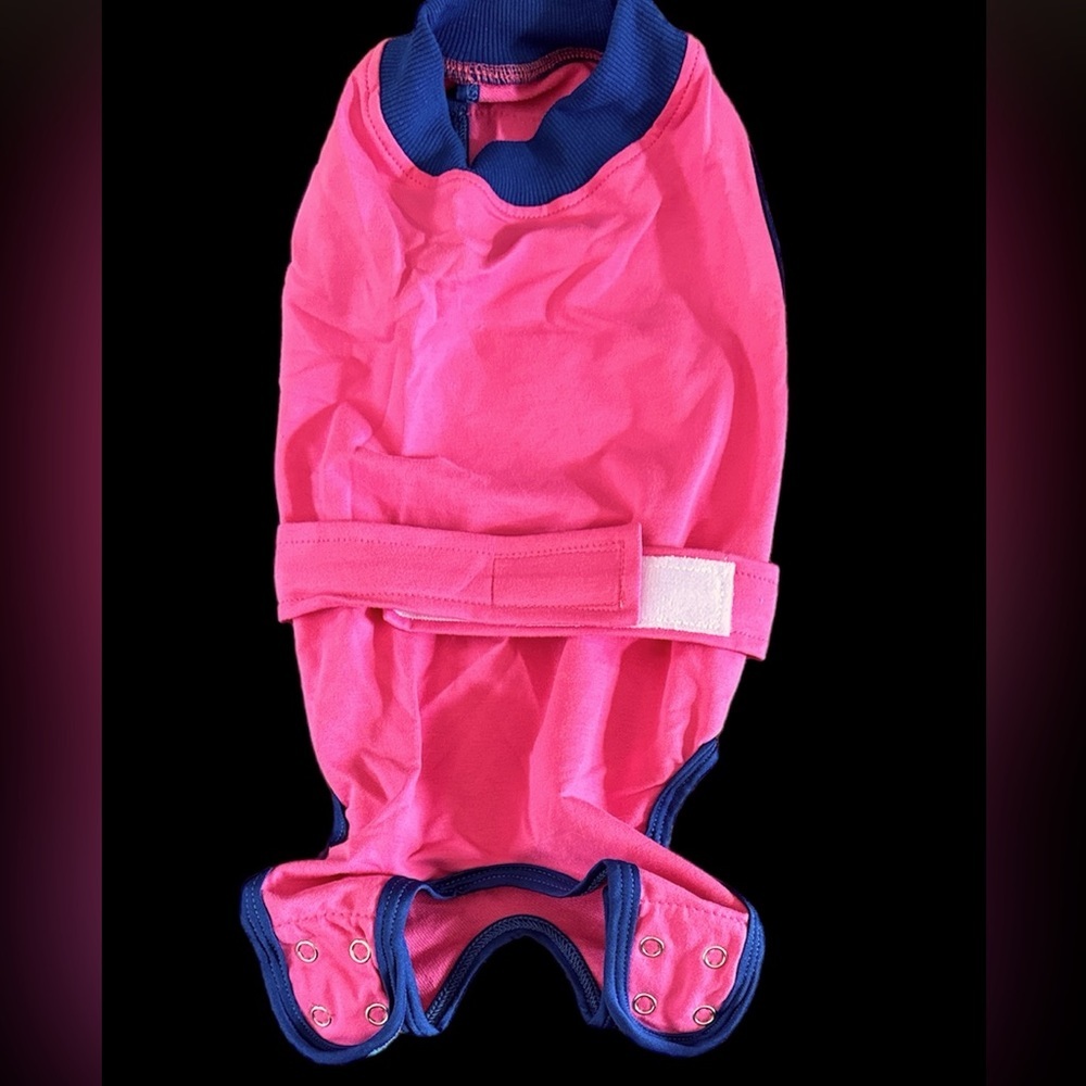 3/$13 NWOT Sm/Med dog pajamas. Pink and Blue